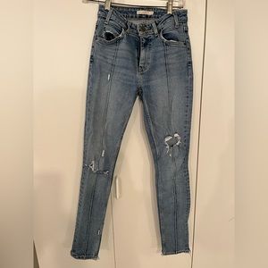 Levi’s 721 vintage with great seam front detailing